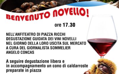 BENVENUTO NOVELLO! Domenica 30 ottobre – ore 17:30