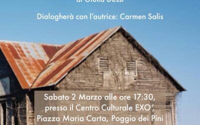 EVENTI AL CENTRO CULTURALE EXO’ – PRESENTAZIONE LIBRO