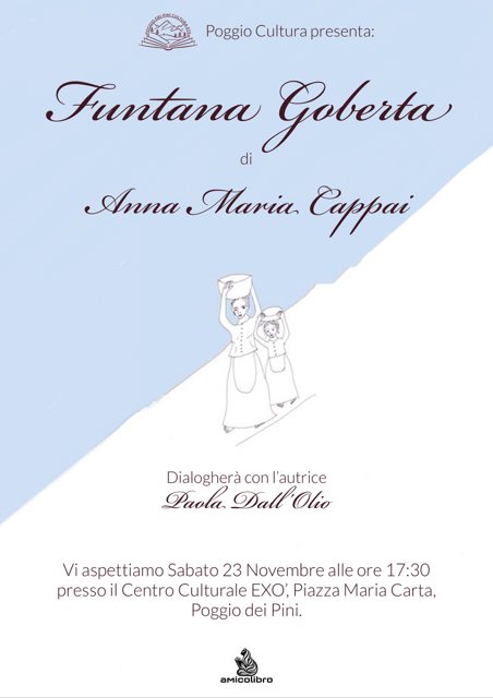 Eventi al Centro Culturale EXO’. Presentazione libro.