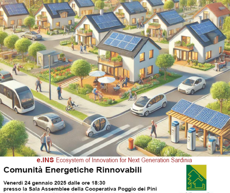 Comunità Energetiche Rinnovabili: seminario di divulgazione e orientamento