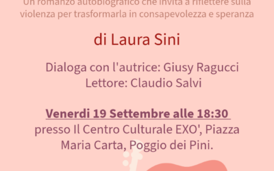 Evento al Centro Culturale EXO’ – Presentazione libro Vivimi così di Laura Sini