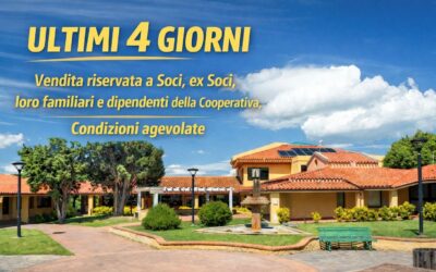 ULTIMI 4 GIORNI PER L’ACQUISTO DEI LOTTI RESIDENZIALI