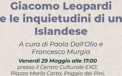 EXO’ -Giacomo Leopardi e le inquietudini di un Islandese